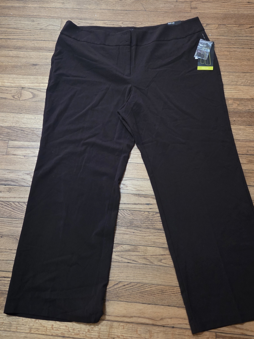 Style & Co. Wide-Leg Black Women's Pants